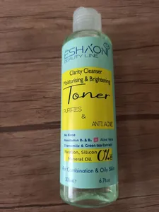 تجریه خرید تونر پاک کننده صورت اشااونی مدل Aloe Vera حجم 200 میلی لیتر
