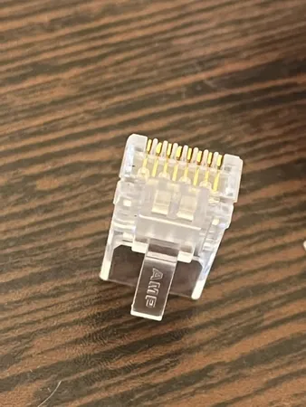 سوکت شبکه cat6 مدل PTC بسته 30 عددی