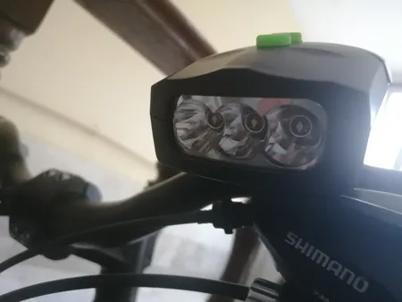 چراغ و بوق دوچرخه مدل YC-037