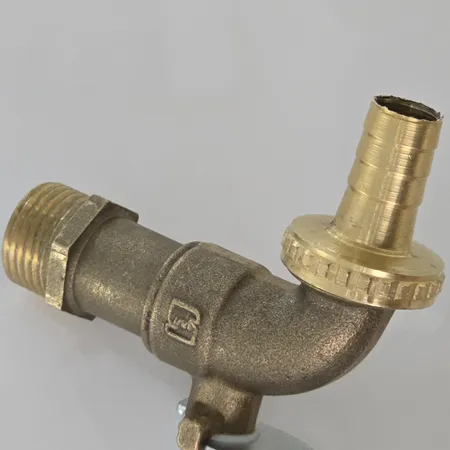 شیر حیاطی ایران آلیان مدل برنجی 1/2