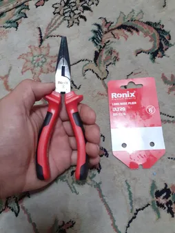 انبر دم باریک رونیکس مدل RH-1376 سایز 6 اینچ