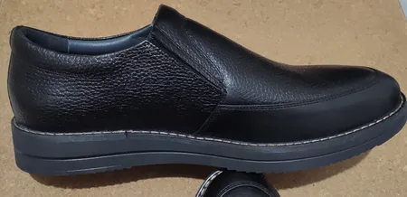 کفش روزمره مردانه چرم عطارد مدل SH06