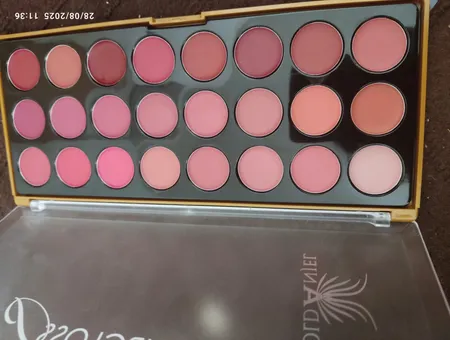 پالت رژ لب جامد گلد آنجل شماره 01