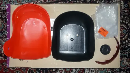 صندوق ترکبند دوچرخه مدل 16 شبرنگ دار