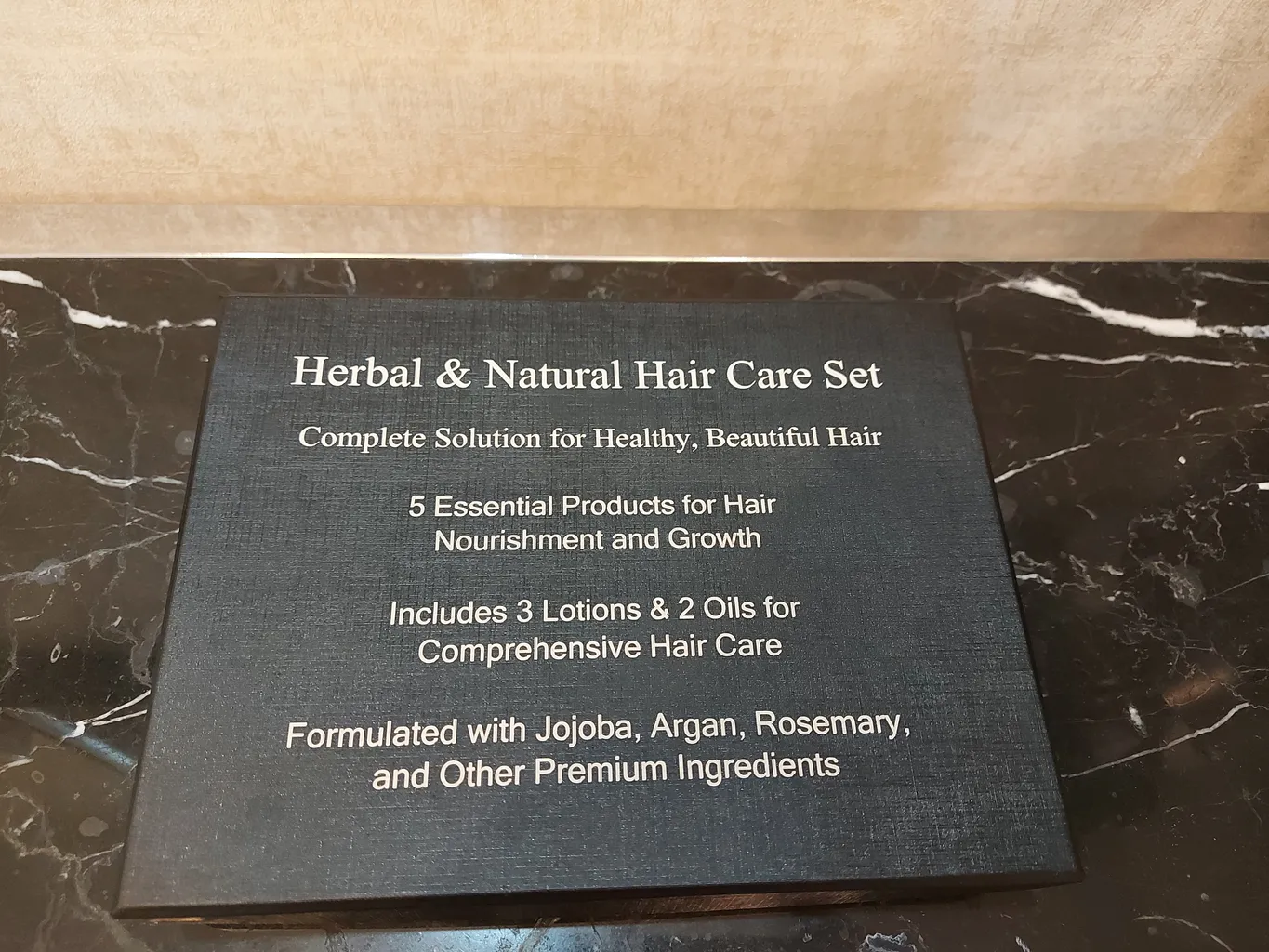 روغن‌ ریزش و تقویت کننده مو سر هربال مدل HN حجم 240 میلی لیتر بسته 5 عددی