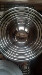 لگن مدل استیل کد SM4 مجموعه 5 عددی