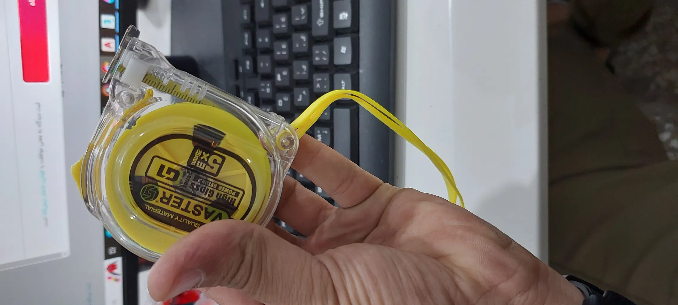 متر 5 متری واستر مدل - 25MM-VAS005