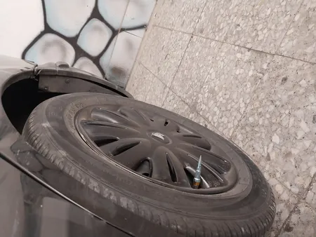 سر والف لاستیک خودرو مدل نیزه ای بسته 4 عددی