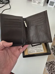 تجریه خرید کیف پول مردانه چرم بارز مدل DM14.1.nw