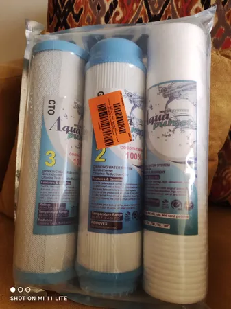 فیلتر دستگاه تصفیه کننده آب آکواپیورست مدل RO-03 بسته 3 عددی