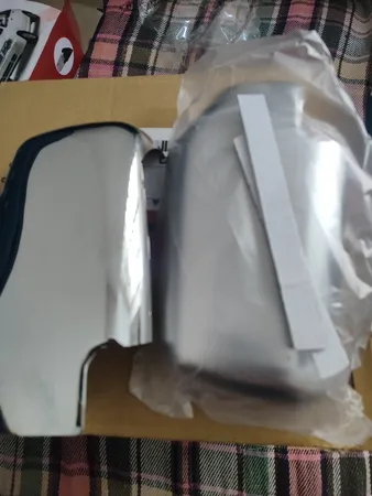 فلاپ آینه بغل خودرو طرح کروم مناسب برای پراید بسته 2 عددی