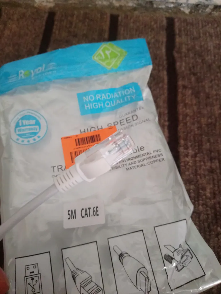 کابل شبکه CAT6 پی نت پلاس مدل Paradis