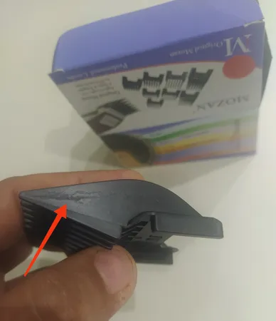 ست شانه 8 عددی ماشین اصلاح موزر کد 0016