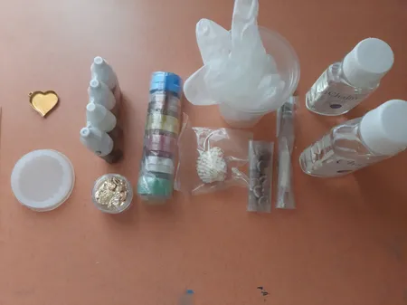 بسته کار با رزین اپوکسی چلیپا مدل Starter Kit مجموعه 22 عددی