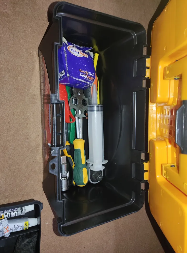 جعبه ابزار سوپر مدرن مدل دو طبقه