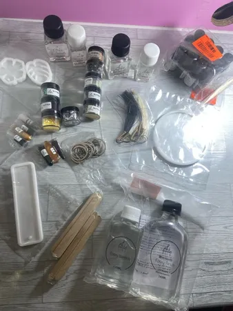 بسته کار با رزین اپوکسی فیلو باکس مدل Key Holder مجموعه 16 عددی