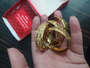 تجریه خرید النگو دخترانه ماصرم کد AL6006-0 بسته 4 عددی