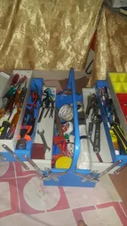 جعبه ابزار صنایع فلزی لوکس درویشیان کد 504