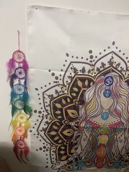 آویز دریم کچر مدل هفت چاکرا کد 01