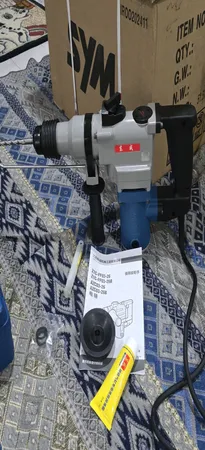 دریل بتن کن چهار شیار 26 میلیمتر 750 وات دانگ چنگ مدل DZC03-26-z1c-ff03-26