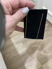 تجریه خرید زنجیر طلا کم اجرت 18 عیار زنانه زرالتون مدل دیسکو کد S