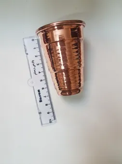 نیم لیوان مسی کد 002