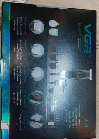 ست ماشین اصلاح موی صورت و بدن وی جی آر مدل V-099