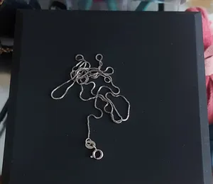 تجریه خرید زنجير نقره مردانه مدل ونيزي كد V020