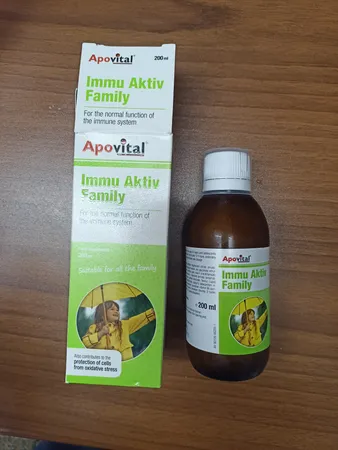 شربت ایمو اکتیو فمیلی آپوویتال -200 میلی لیتر