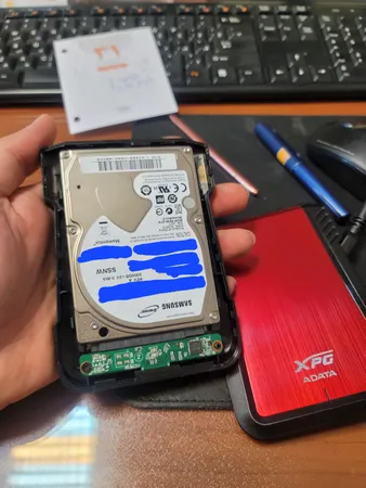 باکس تبدیل SATA به USB 3.1 ای دیتا مدل EX500