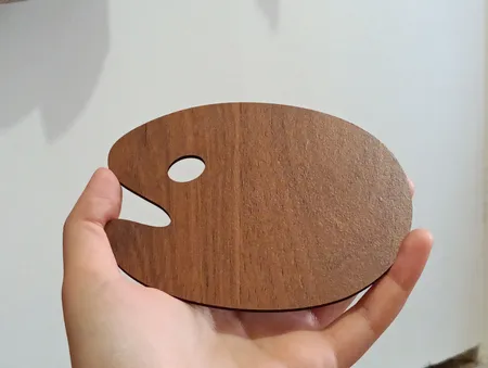 زیر لیوانی لوکسینو مدل پالت نقاشی طرح ونگوگ کد ArtLand_Shahrad