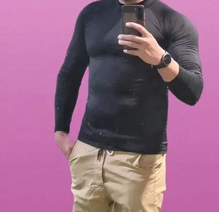 تی شرت آستین بلند ورزشی مردانه نوزده نودیک مدل TS13 W