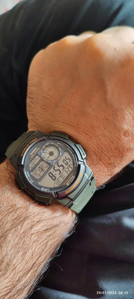 ساعت مچی دیجیتال مردانه کاسیو مدل AE-1000W-3AVDF