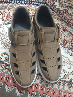 صندل مردانه مدل SUMMER PRO رنگ سدری