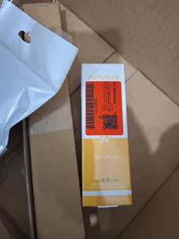 کرم ضد آفتاب بدون رنگ آرت وینا SPF 50 مدل Highly Effective ‌محافظ UVA ،UVB و PA+++، ضد حساسیت، ضد چروک و ضد پیری مناسب انواع پوست‌ حجم 50 میلی‌لیتر