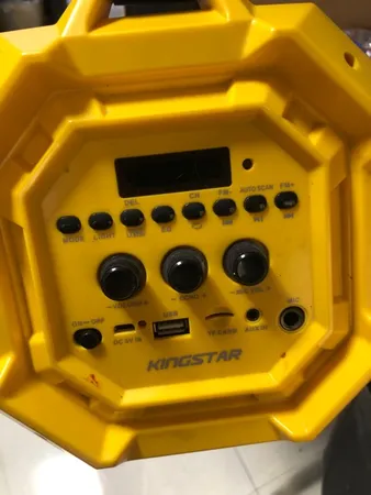 اسپیکر بلوتوثی قابل حمل کینگ استار مدل KBS345