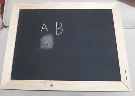 تخته سیاه مدل 0043 سایز 40x30 سانتی متر