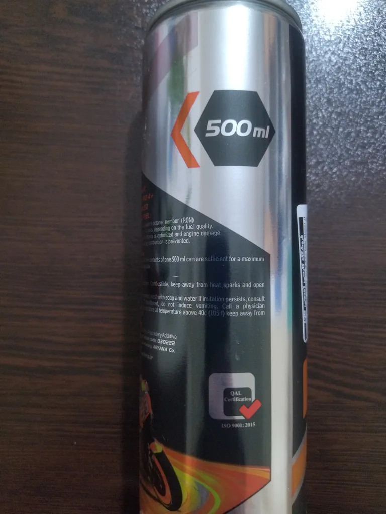 اکتان بوستر موتور سیکلت ووفر مدل Shot Pro 4 حجم 500 میلی لیتر