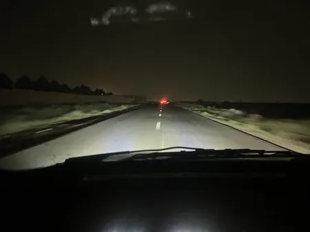 چراغ مه شکن جلو مدل LED مناسب برای پژو 405 بسته 2 عددی