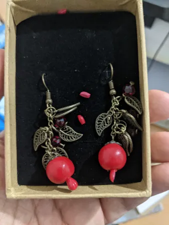 نیم ست زنانه طرح انار کد 14