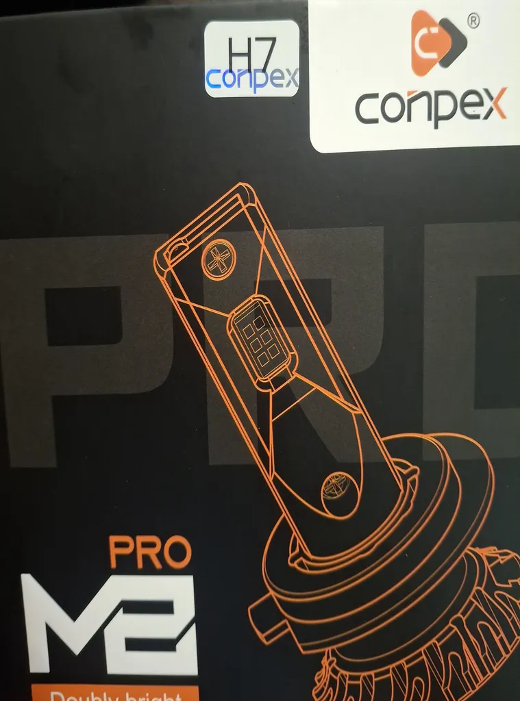 هدلایت کانپکس مدل M8 PRO پایه H7 بسته دو عددی