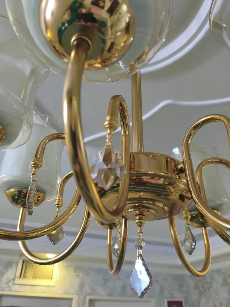 لوستر 7 شعله چشمه نور کد 811.7