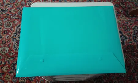 پوشه دکمه دار پاپکو کد A3-107T سایز A3