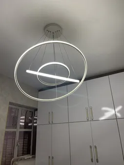 لوستر  چشمه نور مدل مدرن کد FA6602/3H-WT