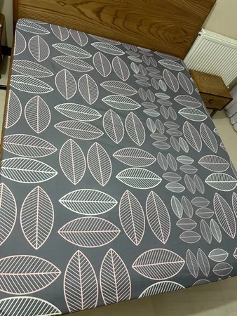 ملحفه آرین مدل کشدار کد barg دو نفره سایز 160x200 سانتی متر