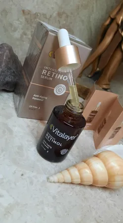 سرم ویتالیر مدل سرم رتینول حجم سازگار با نوع پوست میلی لیتر