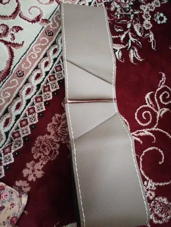 سردنده کاورپلاس مدل چوب به همراه گردگیر وروکش فرمان و روکش ترمز دستی وکاور سوییچ مناسب برای سمند