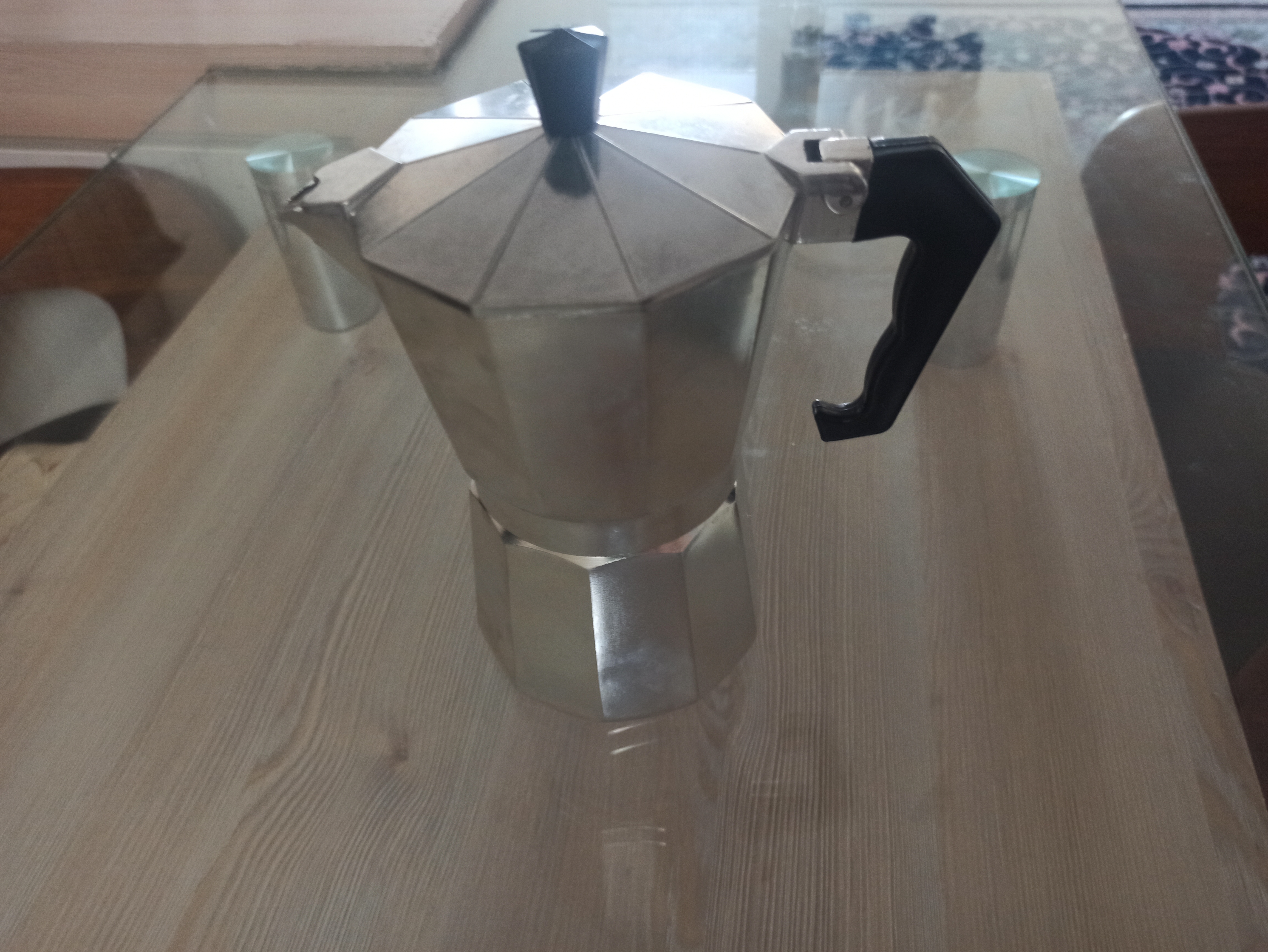 قهوه جوش و اسپرسو ساز دستی مدل 6 Cup