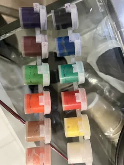 گواش 12 رنگ آریا کد 4015