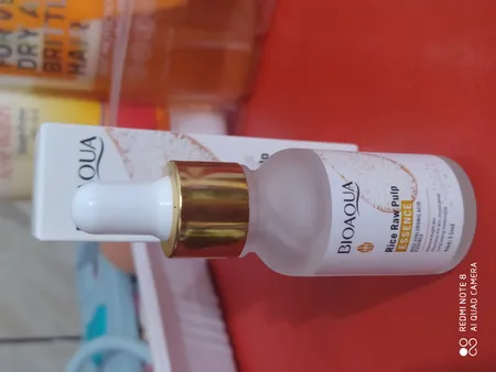 سرم پوست بایو آکوا مدل Rice Raw Pulp Hyaluronic Acid حجم 15 میلی لیتر